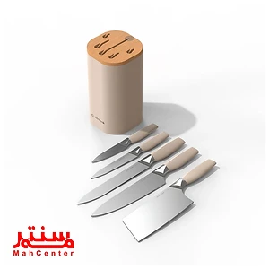 انواع چاقو سرویس چاقو 6 پارچه نوتریکوک مدل KB150